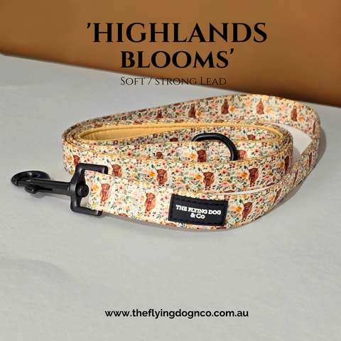 Highlands Blooms - Dog Leash