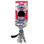 KONG Wubba No Stuff Zebra Dog Toy