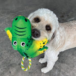 KONG Dog Cozie Tuggz Alligator Toy M/L