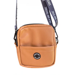 Faux Leather Adventure Bag - Toffee