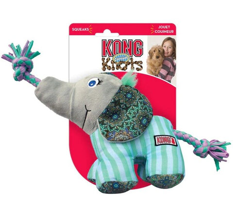 KONG Knots Carnival Elephant Dog Toy