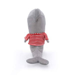 Zippy Paws Playful Pal Plush Squeaker Rope Dog Toy - Shelby the Shark