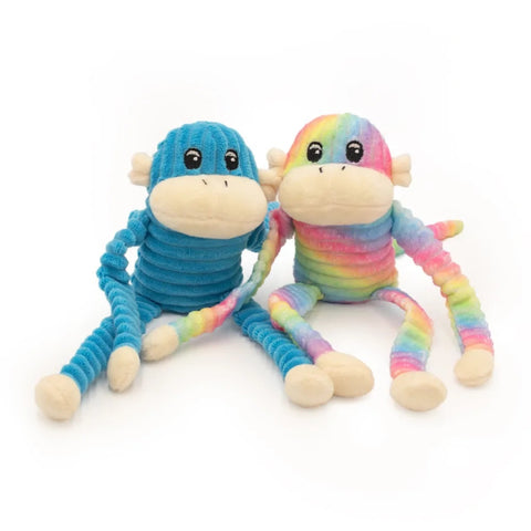 Zippy Paws Spencer the Crinkle Monkey Dog Toys