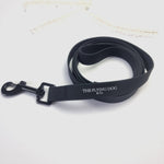 Waterproof "Black" - dog lead - The Flying Dog n Co